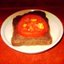 Fry egg in a black bread. Жареное яйцо в черном хлебе