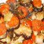 Куриная грудка с овощами в духовке в фольге