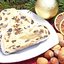 Сладкий хлеб с сухофруктами и марципаном