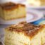 Пирог с яблоками и сахарной крошкой