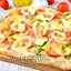 Пицца со сливочным сыром и кальмарами