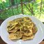 Кабачковые оладьи со шпинатом