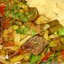 Рагу с печенью и брокколи