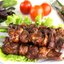 Быстрый мясной шашлык в соевом соусе
