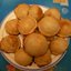 Пышки с яблочной начинкой