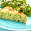 Пирог с цукини, сыром и зеленью