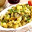Жареные белые баклажаны с кешью