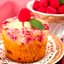 Маффины с малиновым кремом и шоколадом