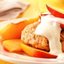 Песочные пирожные с фруктами и медовым соусом