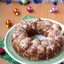 Мраморный пирог с корицей и глазурью (Новогоднее спасибо Леночке-КЫШ)