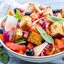 Салат из хлеба и помидоров (Panzanella)