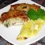 Лаваш со сливочным сыром, зеленью и омлетом