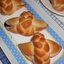 Постные пирожки с черникой