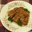 Торт с клубникой и ревенем