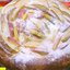 яблочный дрожжевой пирог с яблоками