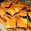 Пирог с яблоками и черникой