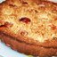 Манник с халвой и сливами