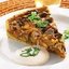 Мясной пирог с лесными грибами