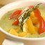 Салат из кус-куса с овощами и курицей