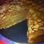 Блинный пирог с начинкой из паштета