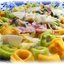 Паста тортеллини (Tortellini) с молочно-ветчинным соусом