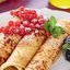 Дрожжевые блины с медом и специями