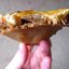 Пицца с черри, моцареллой и рукколой