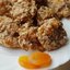 Легкое овсяное печенье с курагой