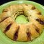 Рулет из слоёного теста с джемом из крыжовника