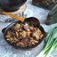 Перловочка для защитников, томлёная с копчеными ребрышками и белыми грибами