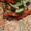 Рулеты из кабачка с куриной начинкой