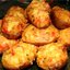 Фаршированный картофель с плавленным сыром и копченостями