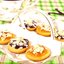 Ванильное печенье с джемом и орехами