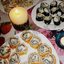 Суши Golden Masago Maki, Sesame Tomago maki, Tomago Еbi maki