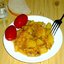 Тушеный картофель с капустой и грибами