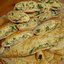 Блины фаршированные сыром и зеленью