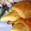 Булочки-рогалики с лимонным джемом
