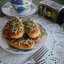 Шоколадные булочки с апельсиновым вареньем