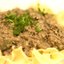 Мясной фарш с грибами