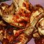 Куриные крылья "Треугольником" на решетке на мангале в пикантном маринаде