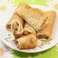 Грибы, фаршированные беконом и сыром