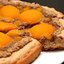 Ореховый пирог с абрикосами