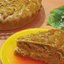Пирог из цельнозерновой муки с капустой