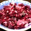 Салат из свеклы и зерненого творога