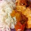 Куриное филе в кисло-сладком соусе с ананасами