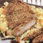 Жареная свинина с луком и рисовой вермишелью