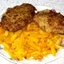 Рыбные котлеты-оладьи с жареной репой