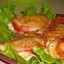 Куриное филе под сыром с помидорами