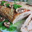 Мясной рулет с квашеной капустой