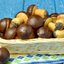 Грибочки из теста